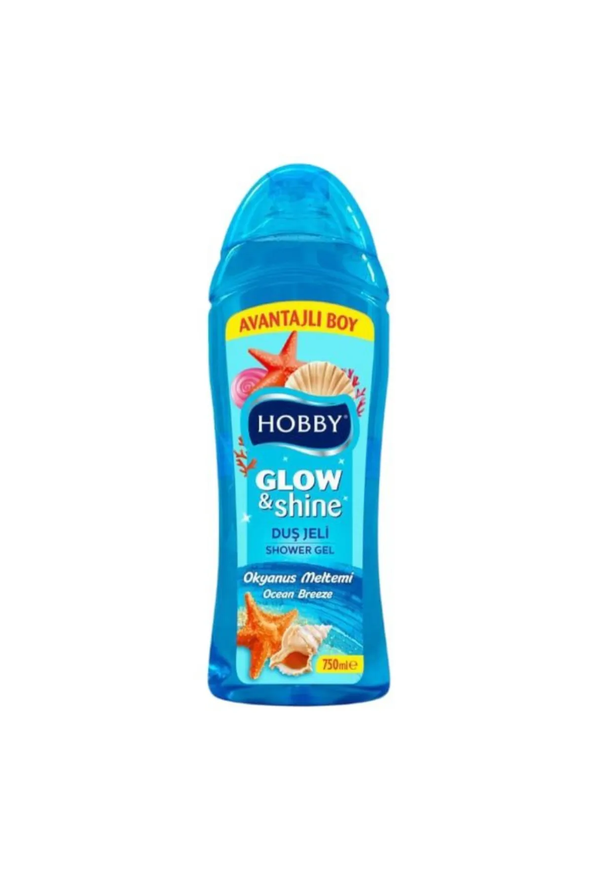 Hobby Glow & Shine Duş Jeli – Okyanus Meltemi 750 ml