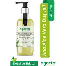Agarta Doğal AHA Aloe Vera Duş Jeli 400 ml