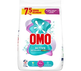 OMO Matik 7.5 Kg Beyazlar ve Renkliler İçin Toz Deterjan