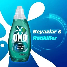 Omo Express Fresh Yeşil 1480 ml Sıvı Deterjan
