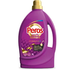 Peros 3 L Sıvı Deterjan Renk Uzmanı Mor Renkliler