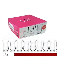 LAV 12'li Klasik Çay Bardağı