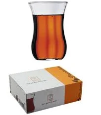 Paşabahçe 12'li Optikli Klasik Çay Bardağı