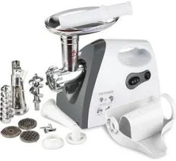Voog Tritamix Et Kıyma ve Salça Makinesi – 2000 W, 3 Disk, Salça & Sosis Aparatlı