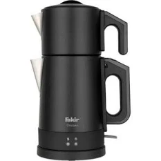 Fakir Chaizen Antrasit Çay Makinesi – 1800W, 1.0L Çelik Demlik, 1.8L Su Isıtıcı