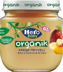 Hero Baby kavanoz mama 120 gr karışık meyveli