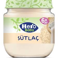 Hero Baby kavanoz mama 120 gr sütlaç