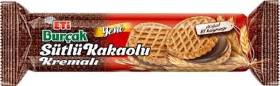 Eti burçak sütlü kakaolu kremalı 100 gr
