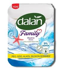 Dalan family 300 gr katı el sabunu okyanus