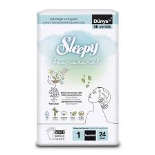 Sleepy 24 lü bio naturel normal
