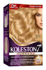 Koleston supreme kit 9/0 sarı