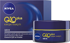 Nivea Q10 kırışıklık karşıtı yenileyici gece kremi