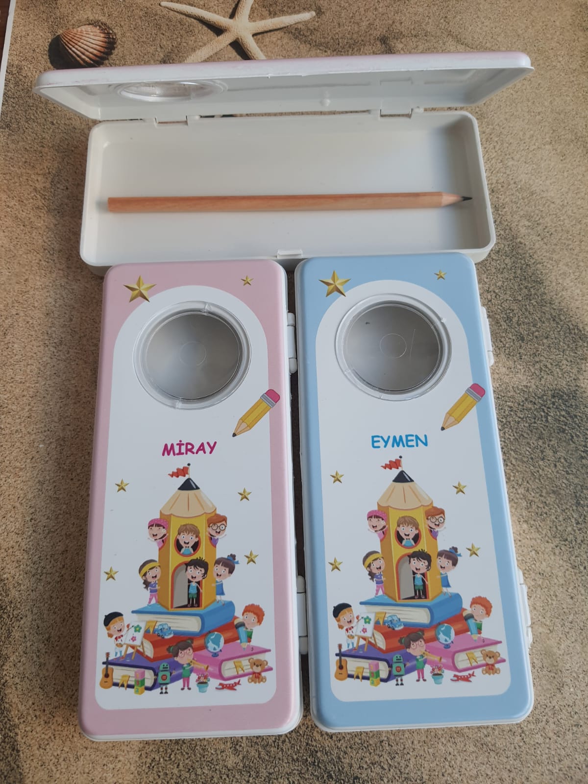 Plastik Kalem Kutusu ( Camlı)