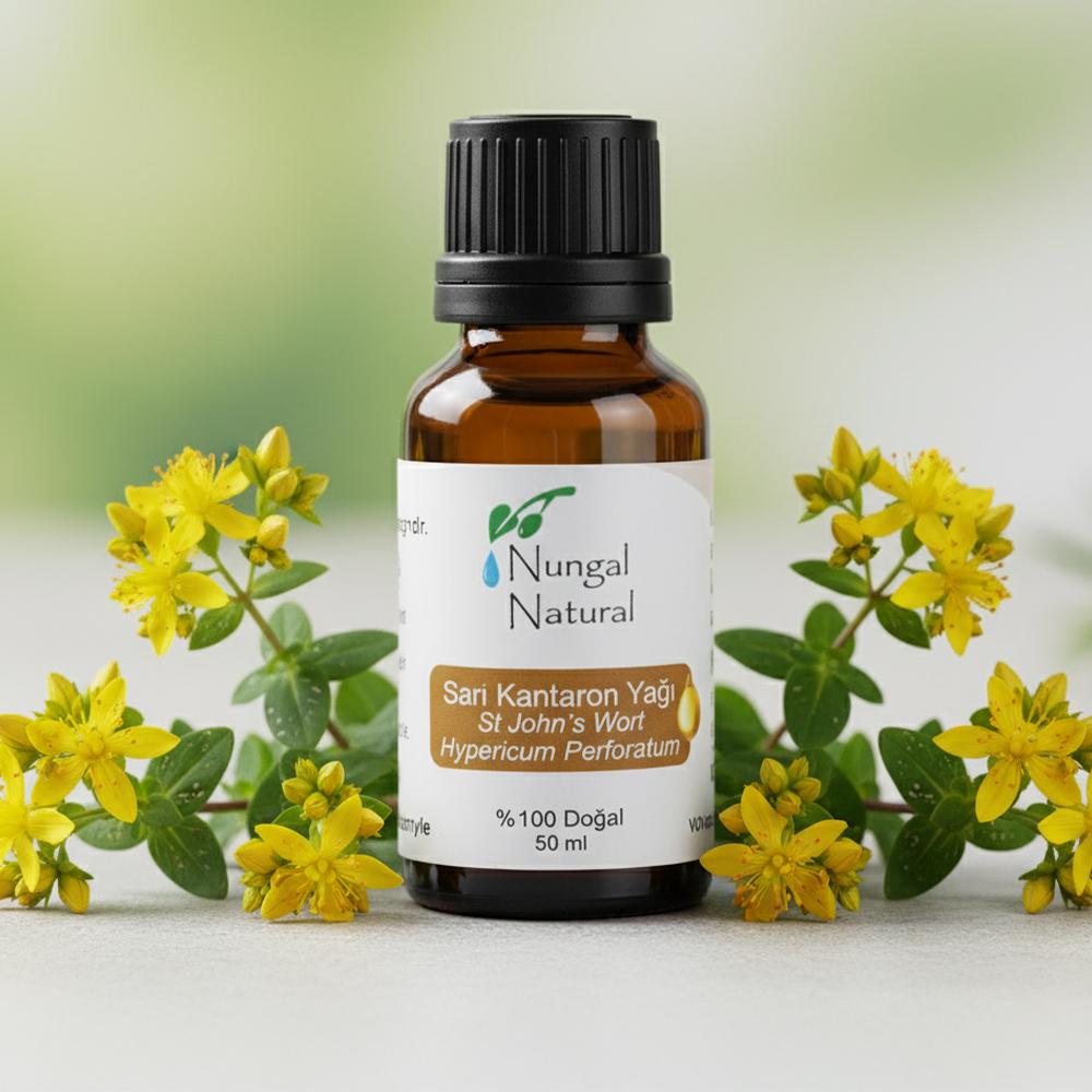 Sarı Kantaron Yağı 50 ml Soğuk sıkım