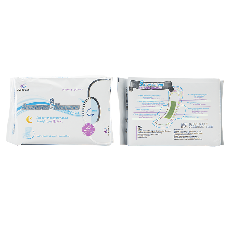 AİRİZ Active Oxygen & Negative Ion Hijyenik Ped Seti