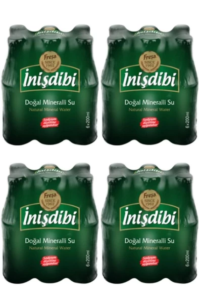 İnişdibi Doğal Minerallli Soda 24 x 200 ml