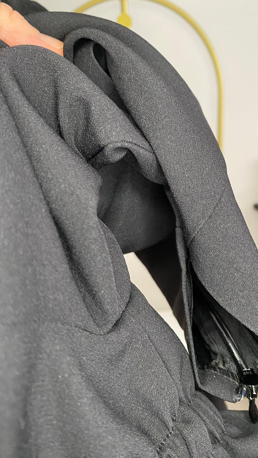 Batik kare yaka crop top bluz