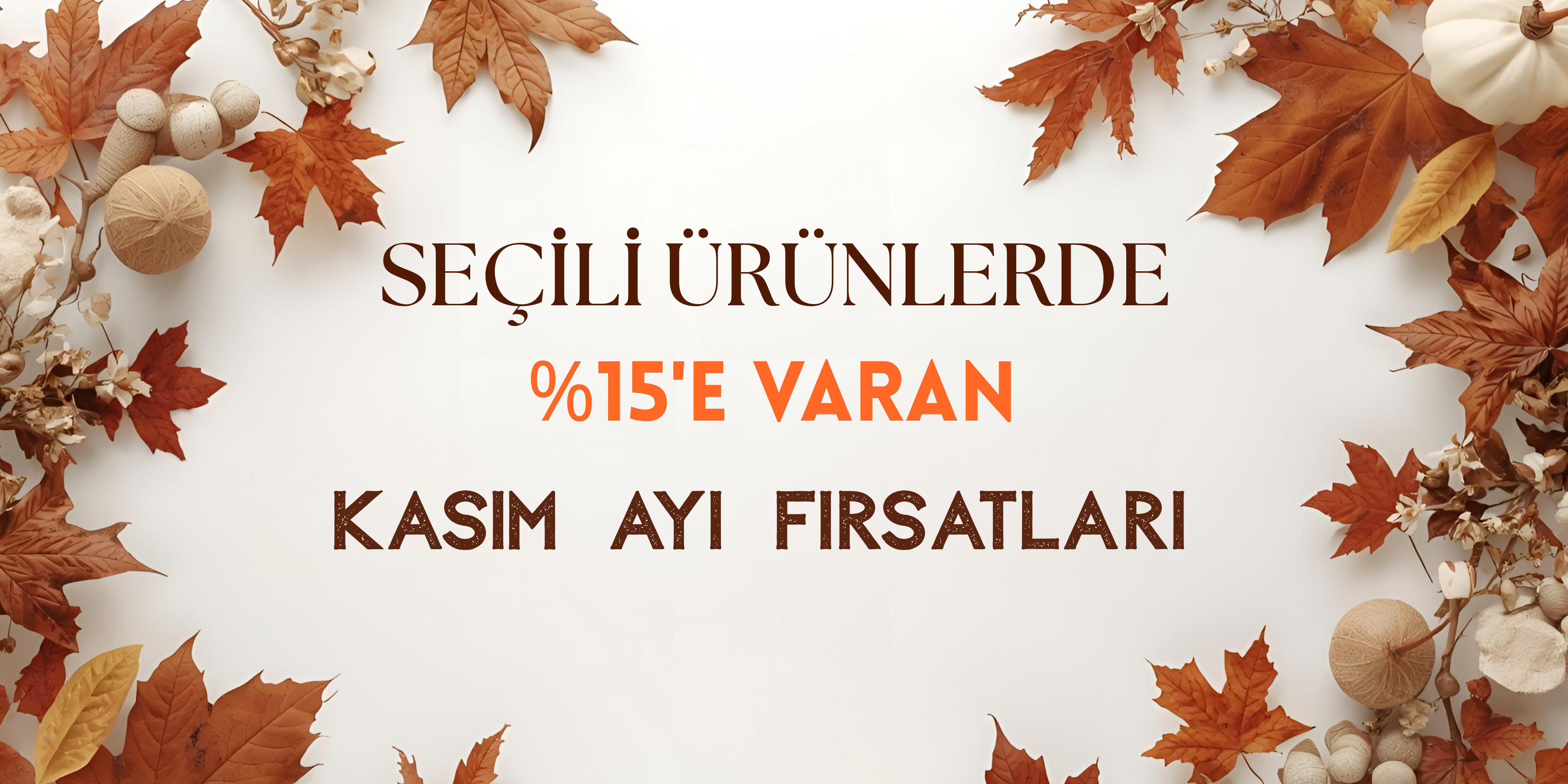Kasım İndirimleri