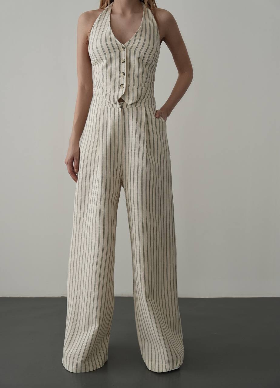 Pantolon yelek ikili takım