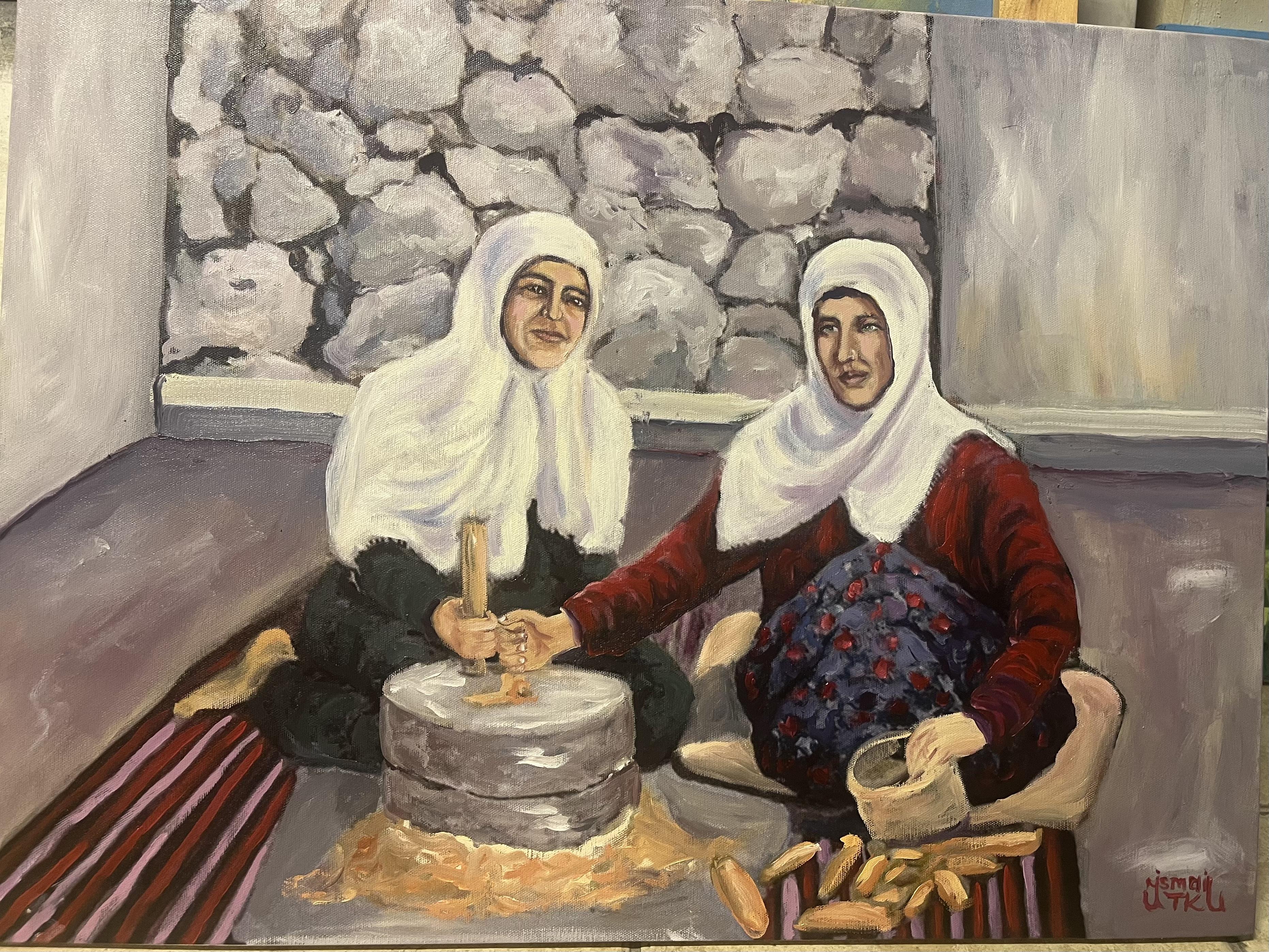 Mısır Öğüten Kadın