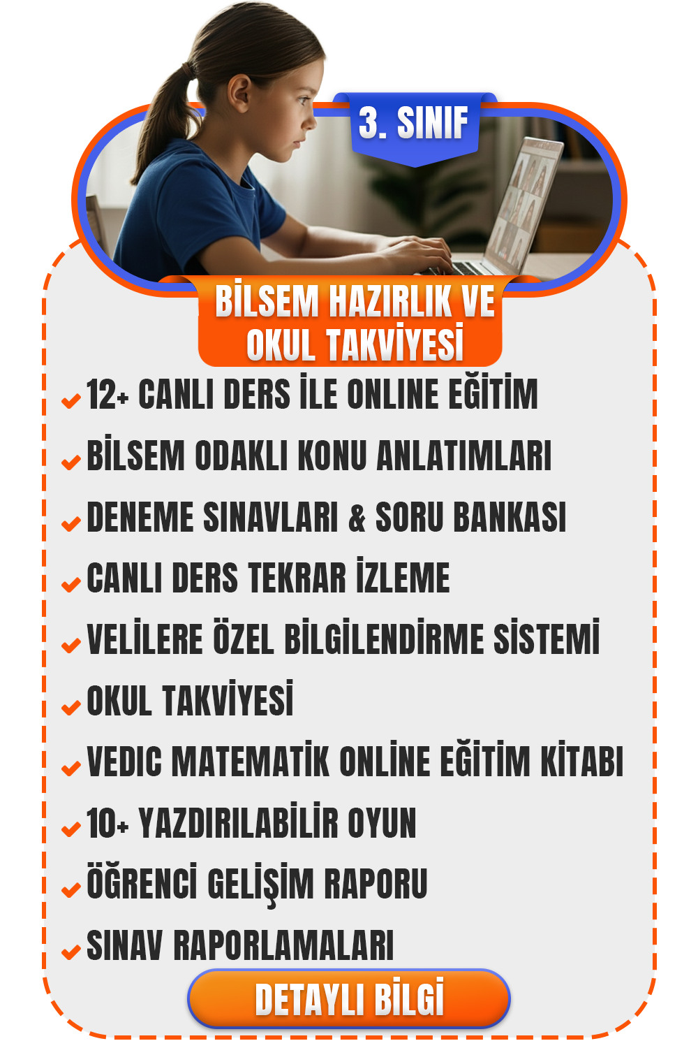 3. SINIF BİLSEM HAZIRLIK ve OKUL TAKVİYESİ