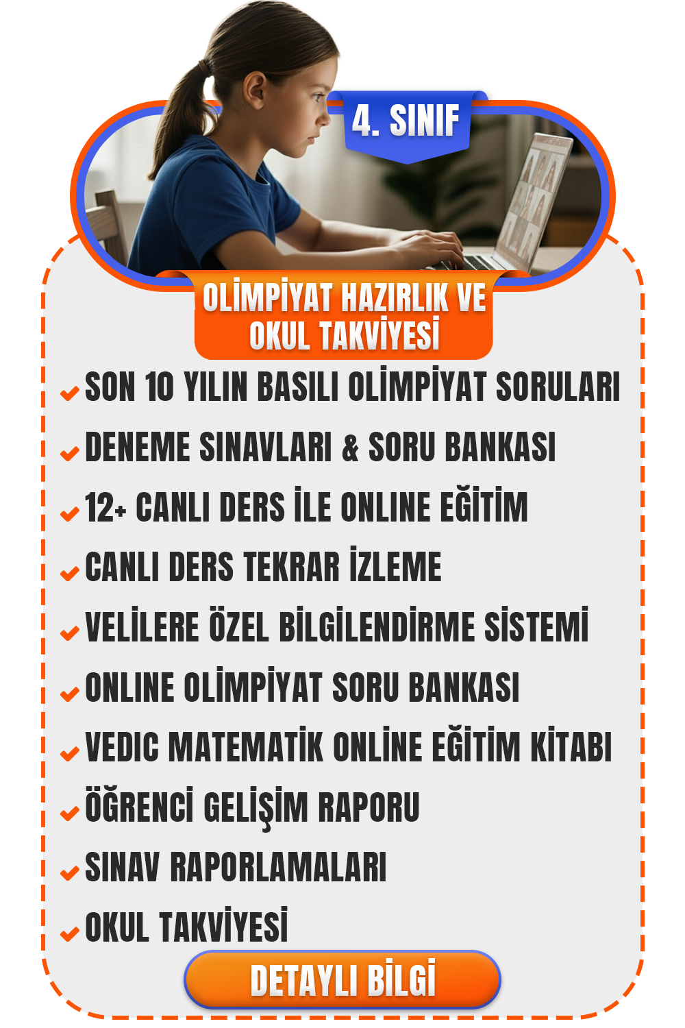 4. SINIF OLİMPİYAT HAZIRLIK VE OKUL TAKVİYESİ