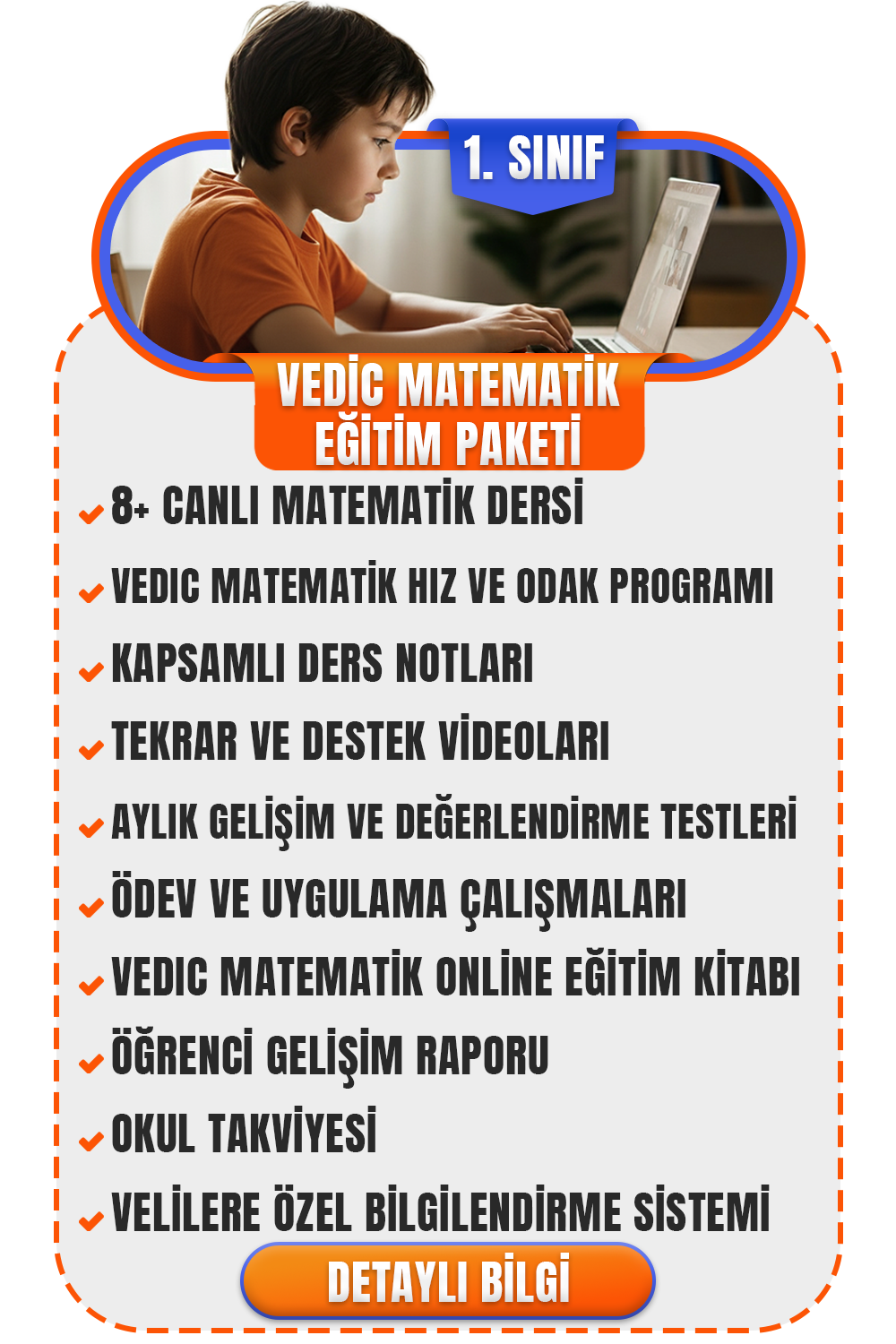 1. SINIF VEDIC MATEMATİK EĞİTİM PAKETİ