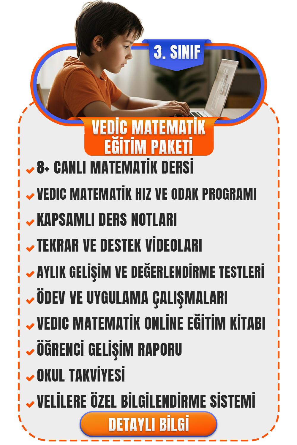 3. SINIF VEDIC MATEMATİK EĞİTİM PAKETİ