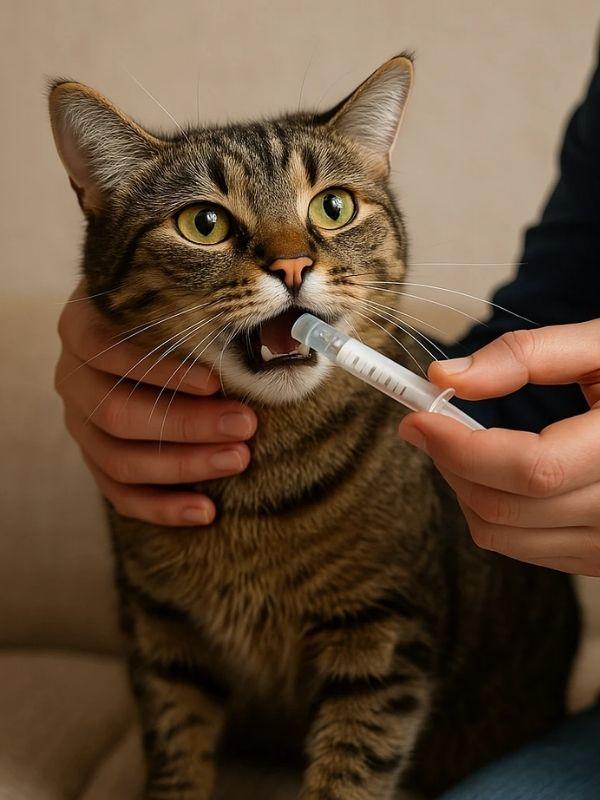 Kedilere İlaç İçirmenin Püf Noktaları