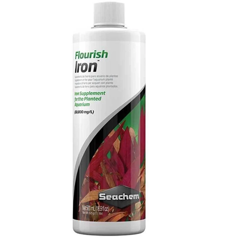 Seachem Flourish İron Akvaryum Bitkileri için Demir Takviyesi