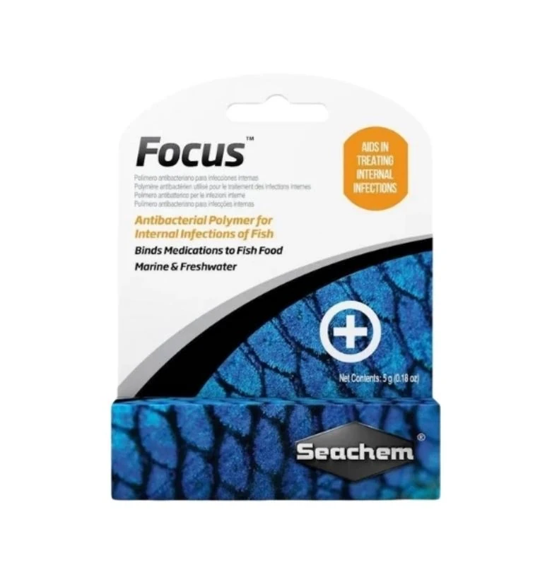 Seachem Focus Akvaryum Balıkları için İç ve Dış Bakteri Losyonu