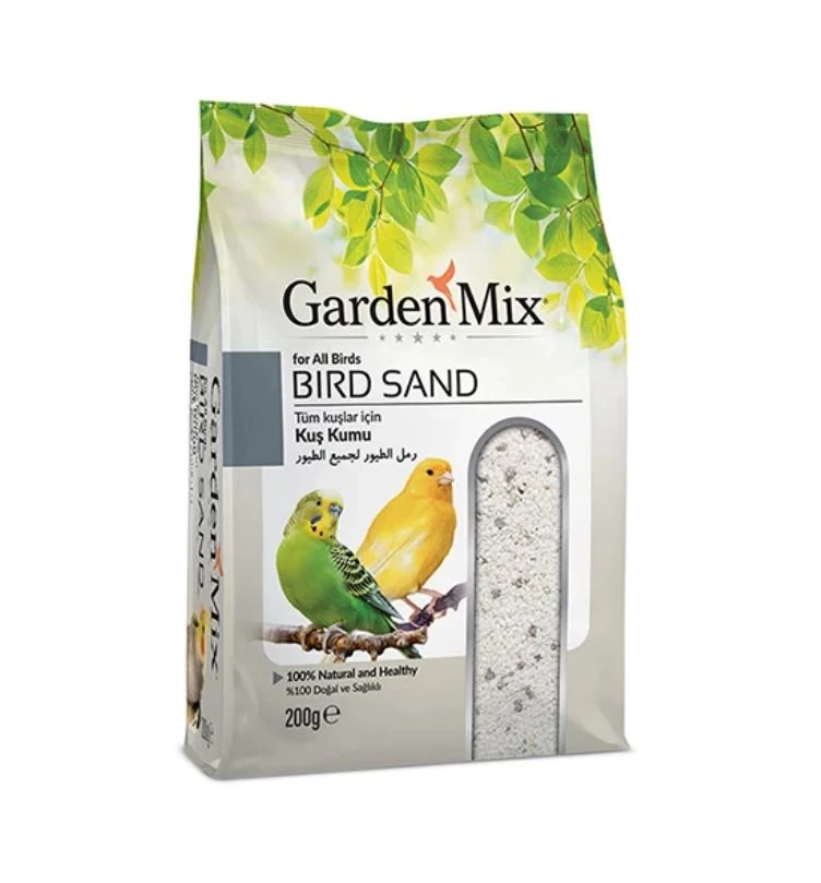 Garden Mix Tüm Kuşlar için Doğal ve Sağlıklı Kuş Kumu