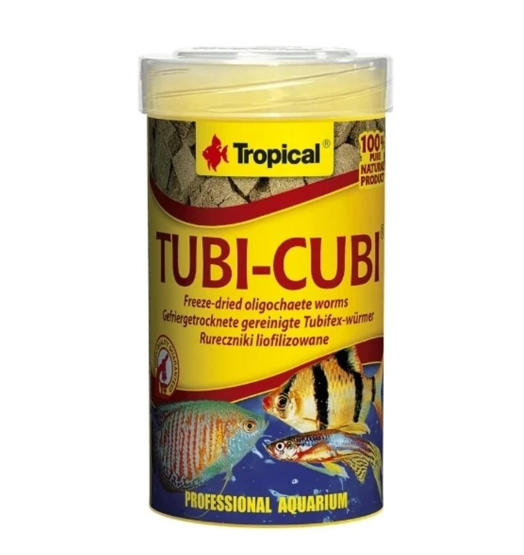 Tropical Tubi Cubi Kurutulmuş Balık Yemi