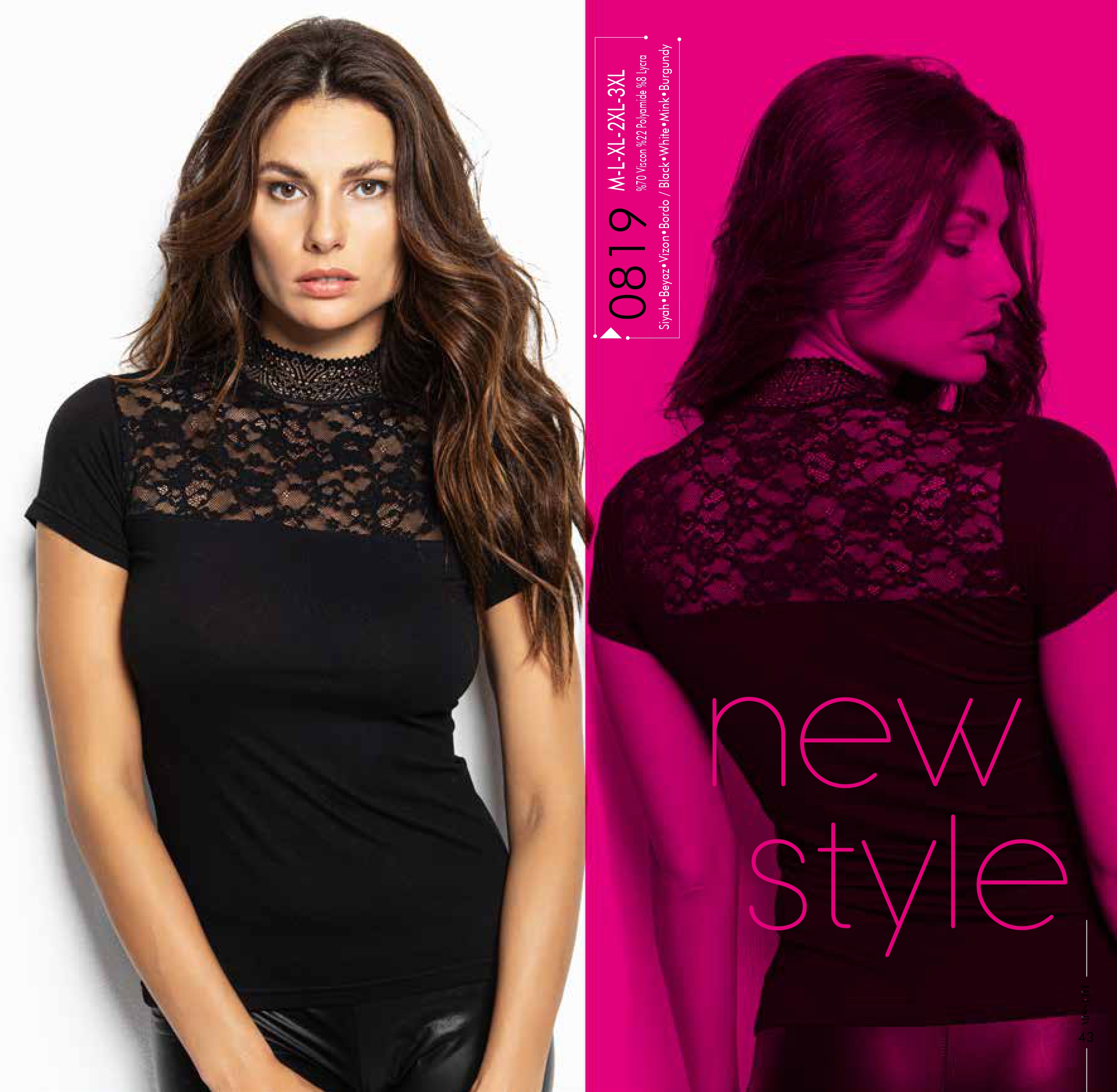 Misselit Kadın Dekolteli Atlet