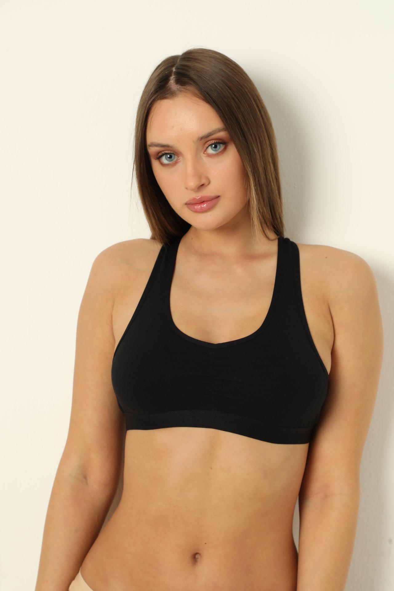 Luxxa Kadın Siyah Bustiyer