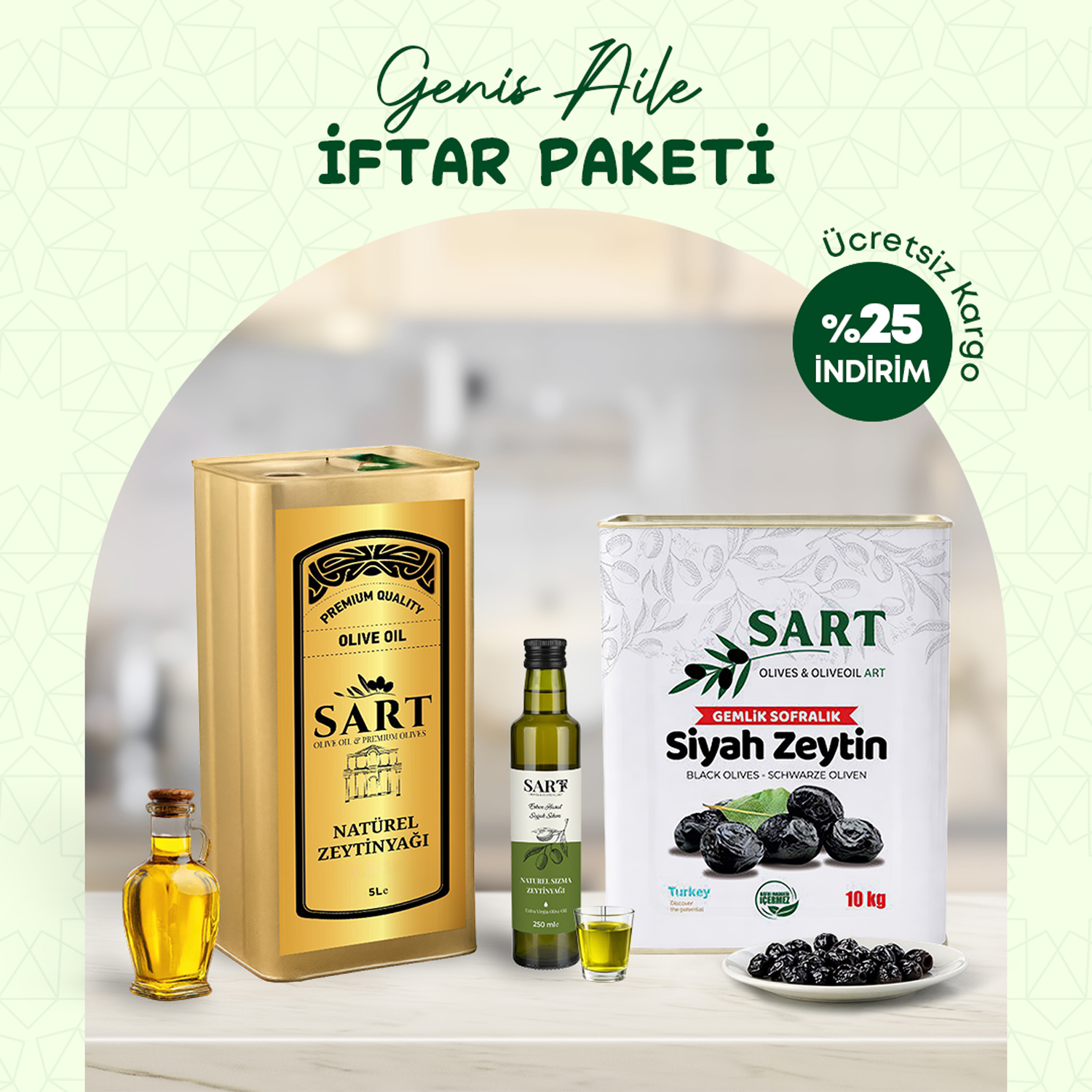 Geniş Aile, 3'ü Bir Arada Ramazan Paketi