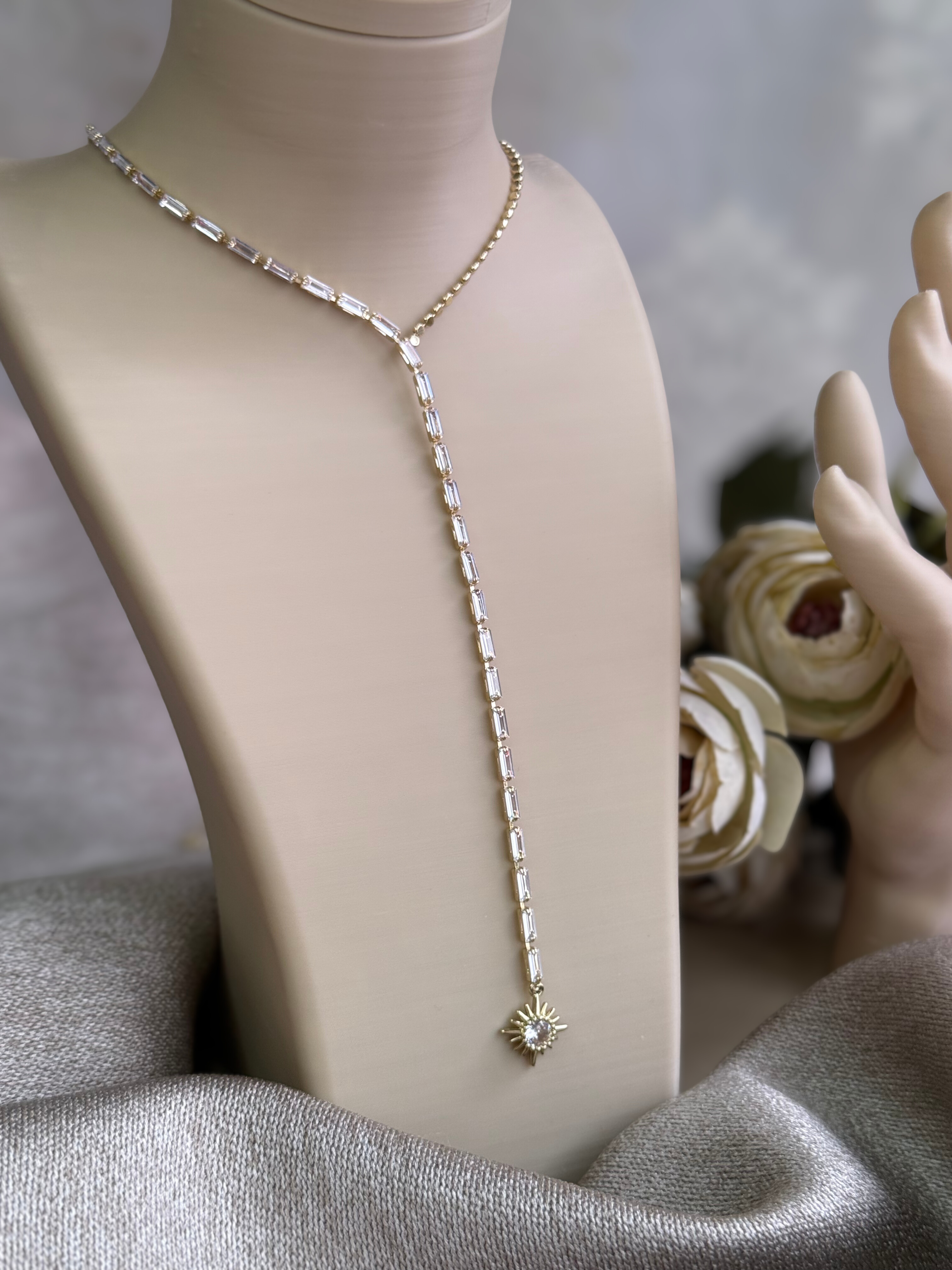 Baget Yıldız Model Y Kolye