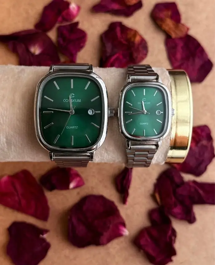 Çift Saat Seti - Yeşil