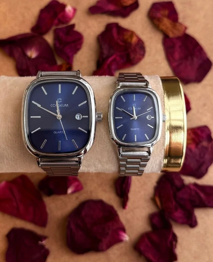 Çift Saat Seti - Lacivert