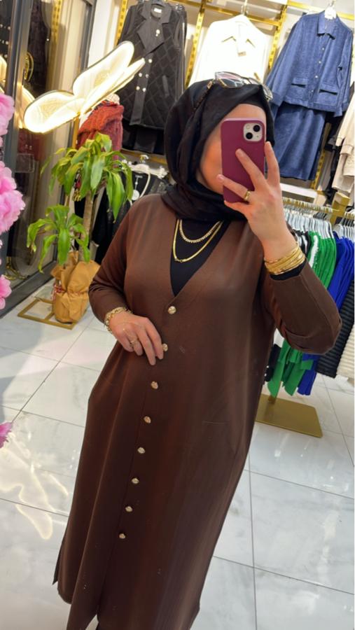 Mısıroğlu Merserize Uzun Hırka