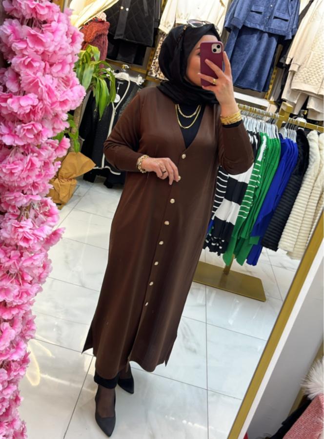 Mısıroğlu Merserize Uzun Hırka