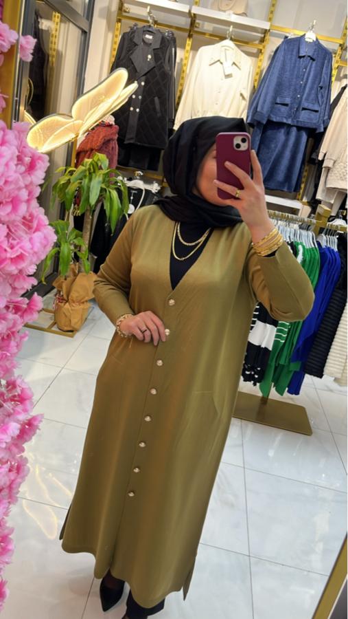 Mısıroğlu Merserize Uzun Hırka