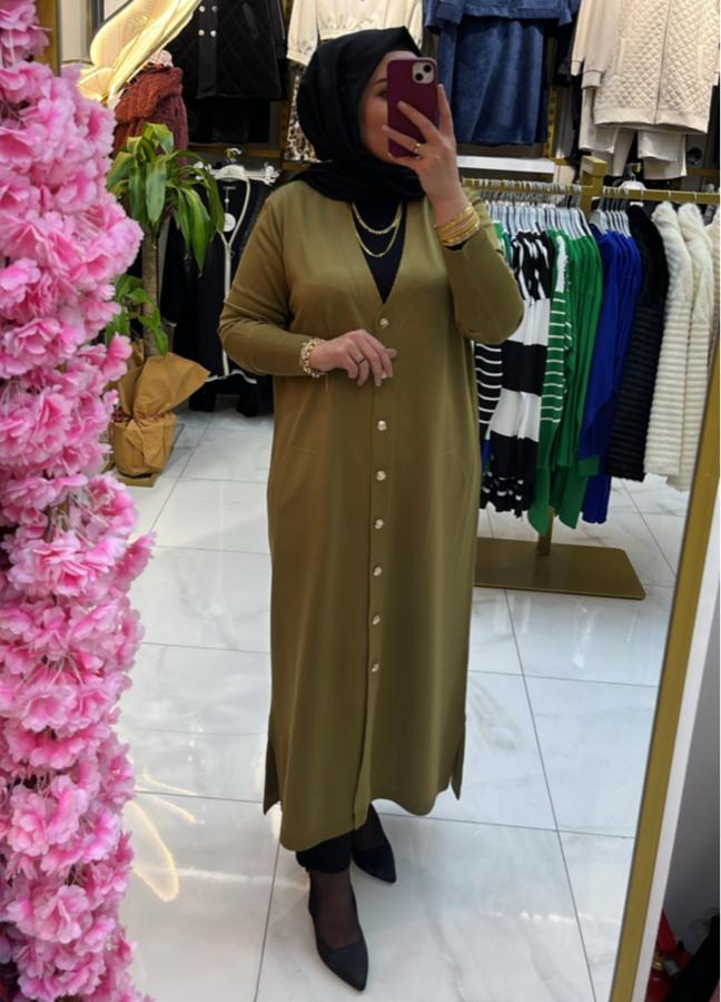 Mısıroğlu Merserize Uzun Hırka