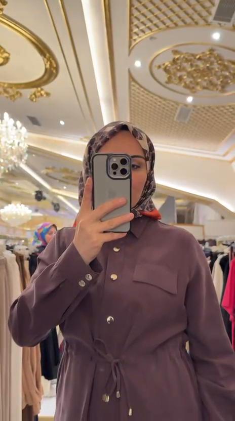 Mürdüm Dökümlü Kumaş Rahat Kalıp İkili Takım