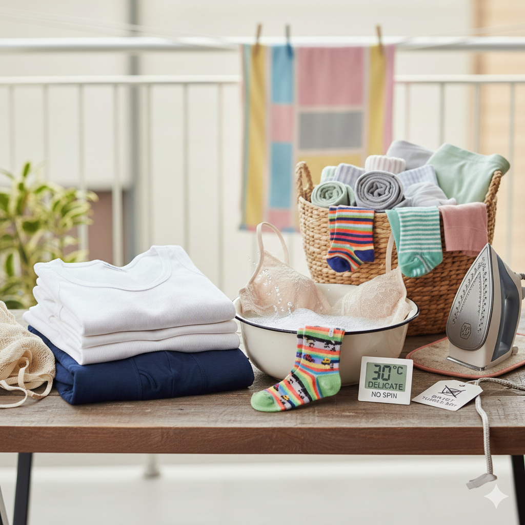 İç Giyimde Uzun Ömür Rehberi: Penye, Bambu ve Modal Ürünler Nasıl Yıkanır?