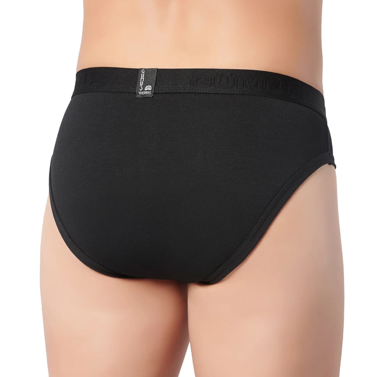 Gümüş İç Giyim 7008 Erkek Modal Kemerli Slip Külot Siyah