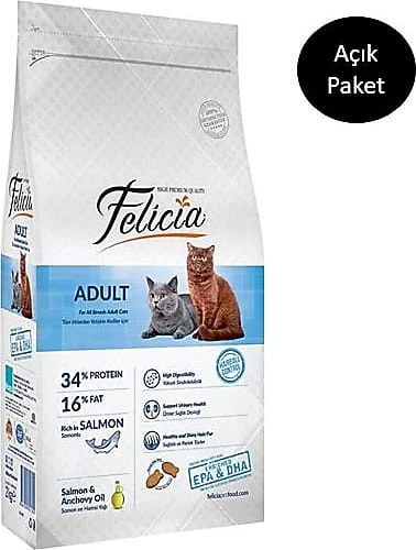 Felicia Somonlu Yetişkin Kedi Maması 4 kg