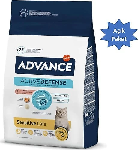 Advance Sensitive Somonlu Yetişkin Kedi Maması 3 kg